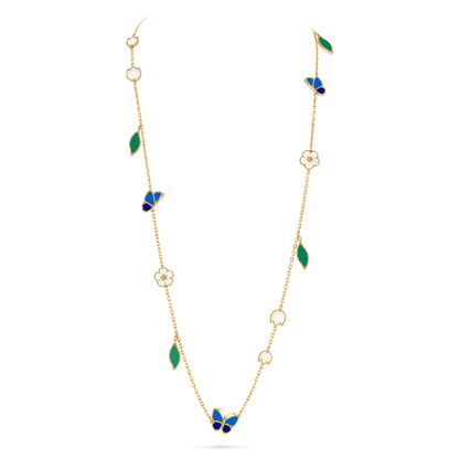 [Radiant Gem] 26 NEW CLOVER 15 MOTIFS LUCKY NECKLACE