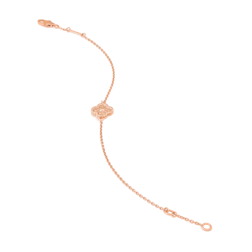 [Radiant Gem]¯CLOVER SINGLE FLOWER BRACELET