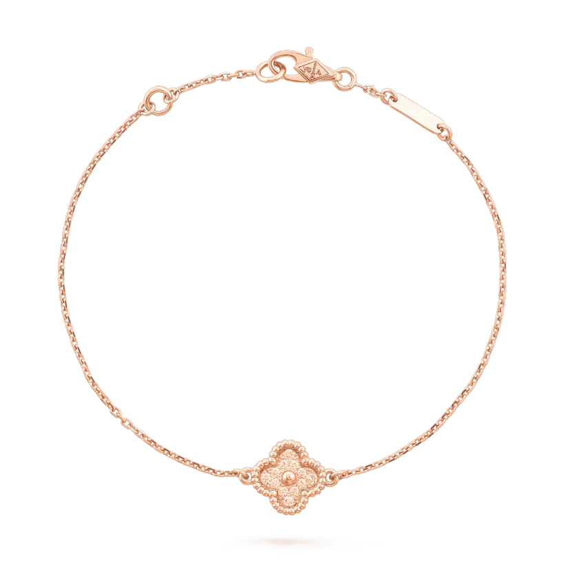 [Radiant Gem]¯CLOVER SINGLE FLOWER BRACELET