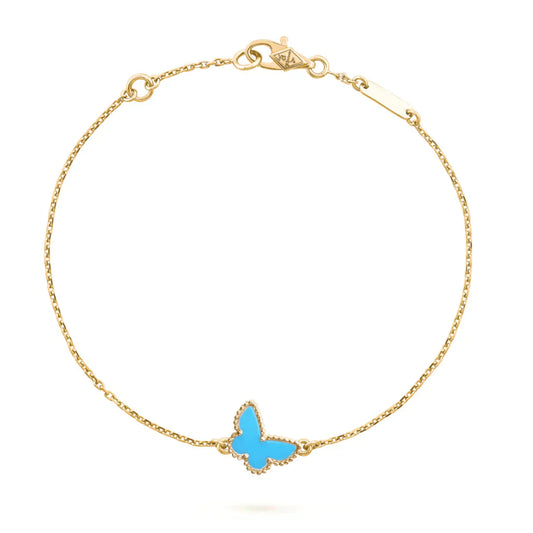 [Radiant Gem]¯BUTTERFLY TURQUOISE BUTTERFLY BRACELET