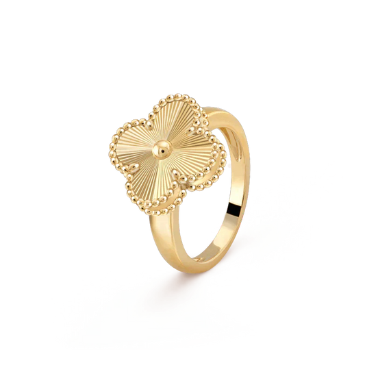 [Radiant Gem]¯CLOVER GOLD RING
