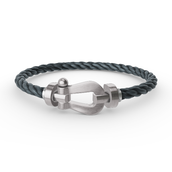 [Radiant Gem]¯FORCE LARGE HORSESHOE NO DIAMOND BRACELET SILVER