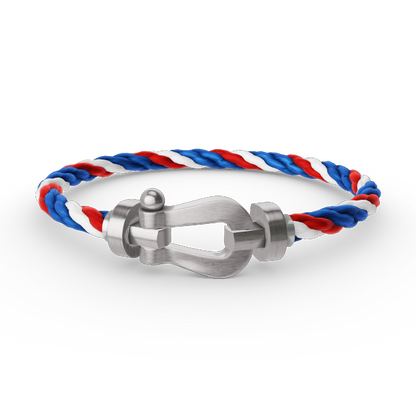 [Radiant Gem]¯FORCE LARGE HORSESHOE NO DIAMOND BRACELET SILVER