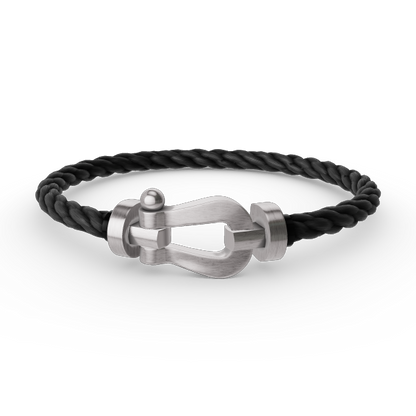 [Radiant Gem]¯FORCE LARGE HORSESHOE NO DIAMOND BRACELET SILVER