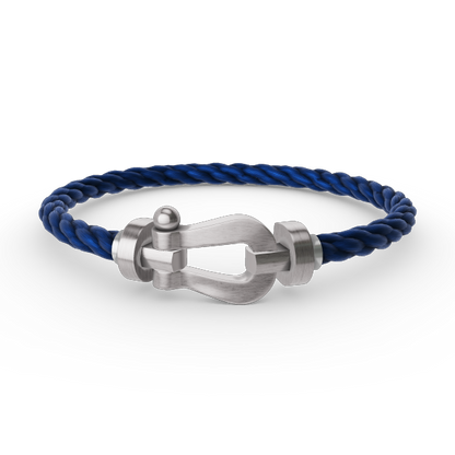 [Radiant Gem]¯FORCE LARGE HORSESHOE NO DIAMOND BRACELET SILVER