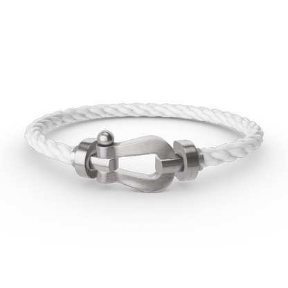 [Radiant Gem]¯FORCE LARGE HORSESHOE NO DIAMOND BRACELET SILVER